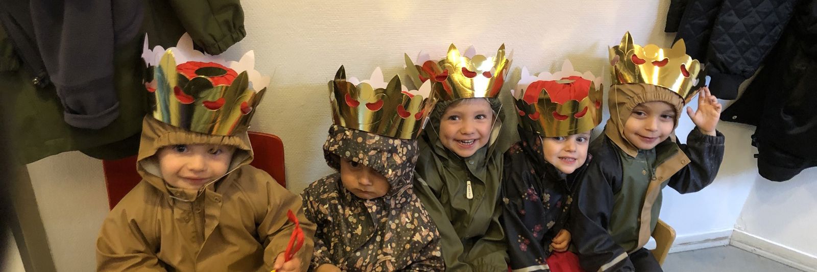 Udklædte børn i Vuggestuen Grønnegade